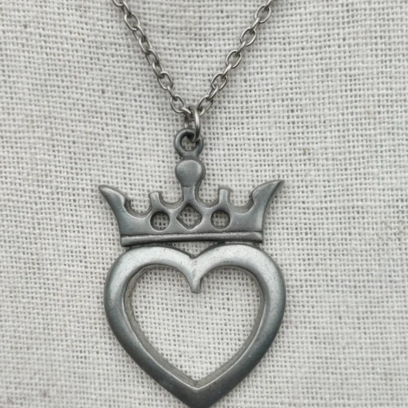 Vintage 1970s Luckenbooth Pendant in PEWTER by David William Harkison - Picture 2 of 6